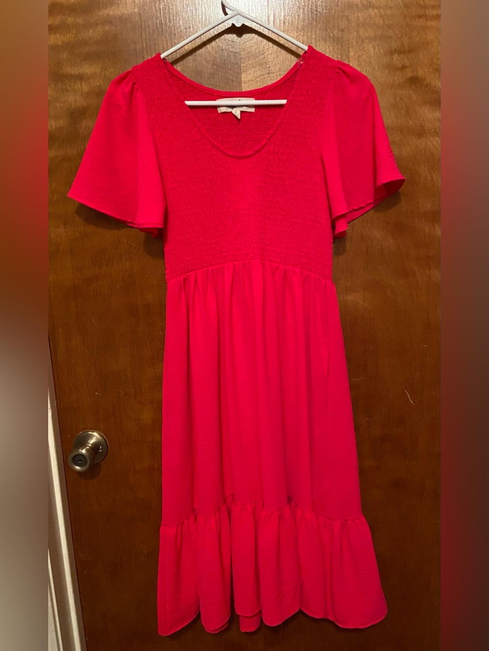 NWOT Haptics Deep Bright Pink Dress